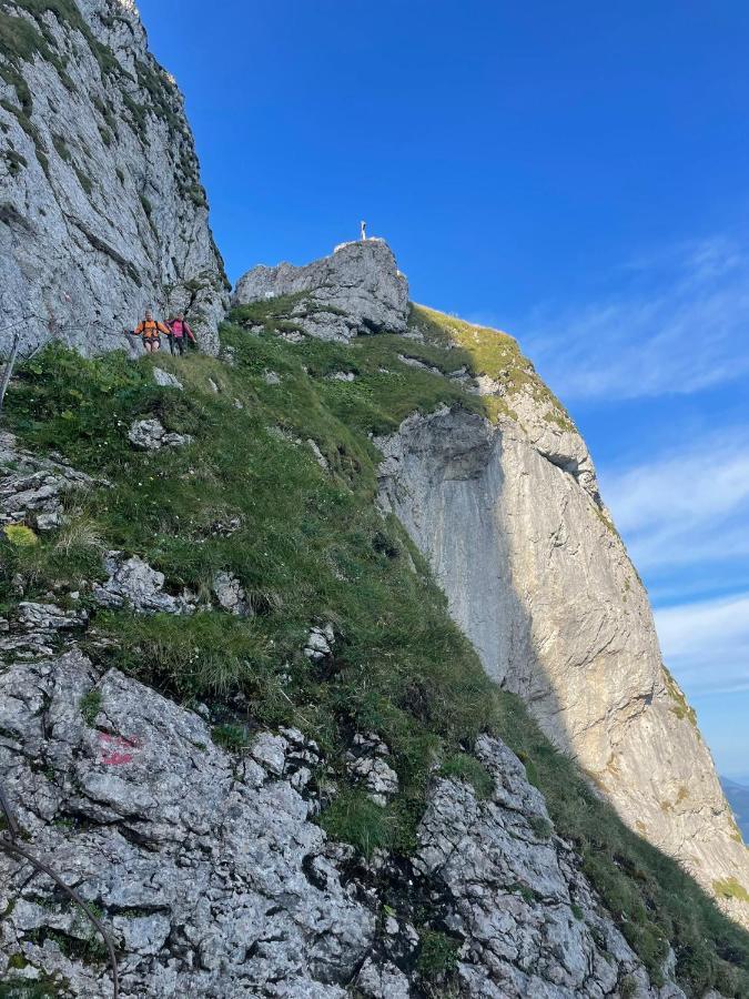 "Ferienhaus Am Mondsee" Mit Direktem Schafbergblick Im Salzkammergut Bei Salzburg Esterno foto